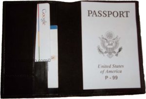 6 new USA leather passport case wallet credit atm card case id holder brand new - Image 12