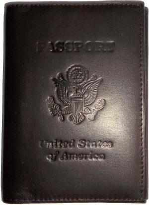 6 new USA leather passport case wallet credit atm card case id holder brand new - Image 13