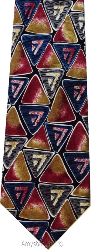 Calvin Klein Neck Tie, 100% Silk tie, Neck wear Made in USA, New Designer tie - Image 11