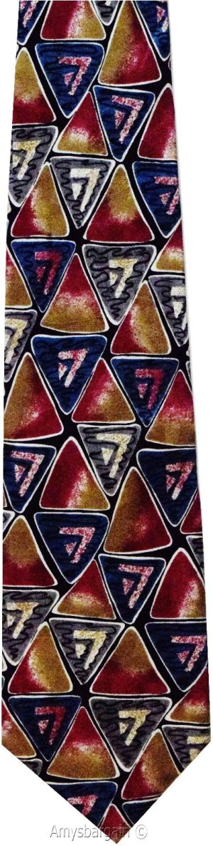 Calvin Klein Neck Tie, 100% Silk tie, Neck wear Made in USA, New Designer tie - Image 12