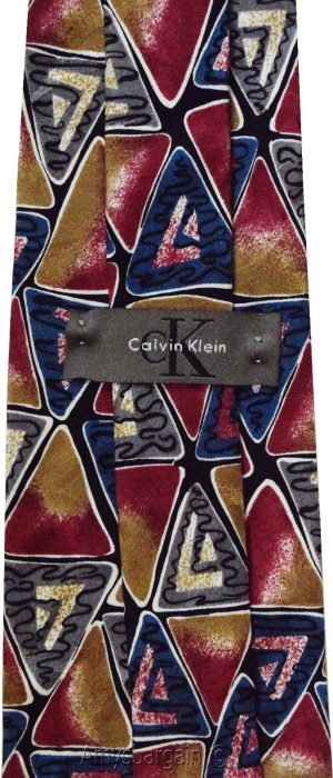 Calvin Klein Neck Tie, 100% Silk tie, Neck wear Made in USA, New Designer tie - Image 5