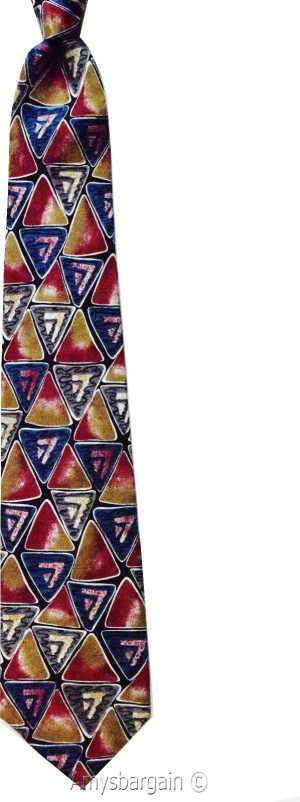 Calvin Klein Neck Tie, 100% Silk tie, Neck wear Made in USA, New Designer tie - Image 7