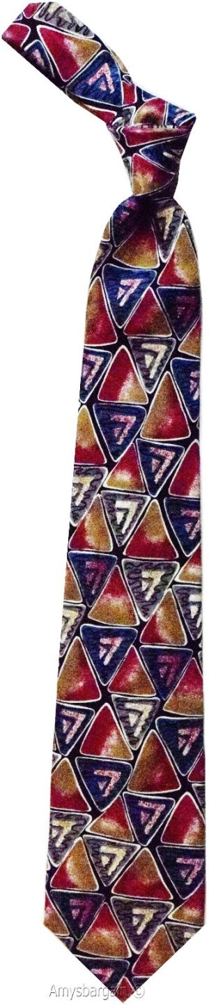 Calvin Klein Neck Tie, 100% Silk tie, Neck wear Made in USA, New Designer tie - Image 8