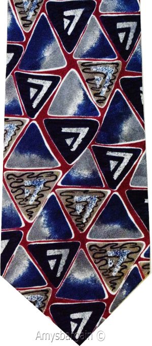 Calvin Klein Neck Tie, 100% Silk tie, Neck wear Made in USA, New Designer tie