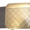Genuine leather men's ratchet belt men’s casual adjustable automatic buckle 50”*