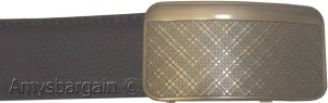 Genuine leather men's ratchet belt men’s casual adjustable automatic buckle 50”* - Image 4