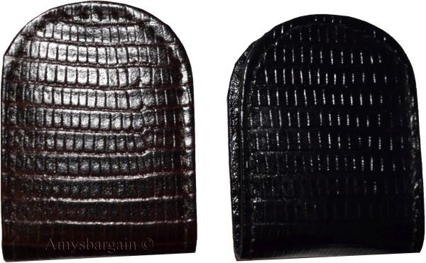 Lizard skin printed leather money clip, genuine leather money clip brand new - Image 11