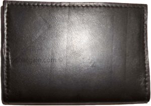 Lot of 12. Leather Business ID card case 6 card holder, New Slim Brown card case - Image 4