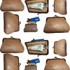 Lot of 12 New Women's Leather Change Purse Coin bag Wallet bag Hand Coin cases