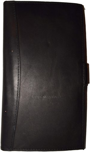 Lot of 12 leather checkbook cover Black credit card ID wallet 19 Cards Brand New - Image 9