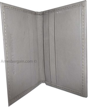 Lot of 2 Leather business card credit card case ID ATM wallet Card carrier new - Image 13