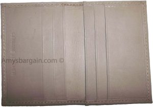 Lot of 2 Leather business card credit card case ID ATM wallet Card carrier new - Image 10