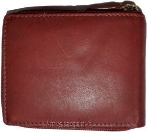 Lot of 2. Men's zip around Leather Wallet. Bifold zip wallet. Fiza wallet in box - Image 11