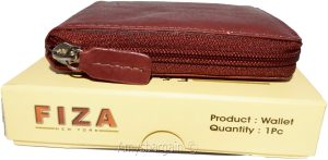 Lot of 2. Men's zip around Leather Wallet. Bifold zip wallet. Fiza wallet in box - Image 3