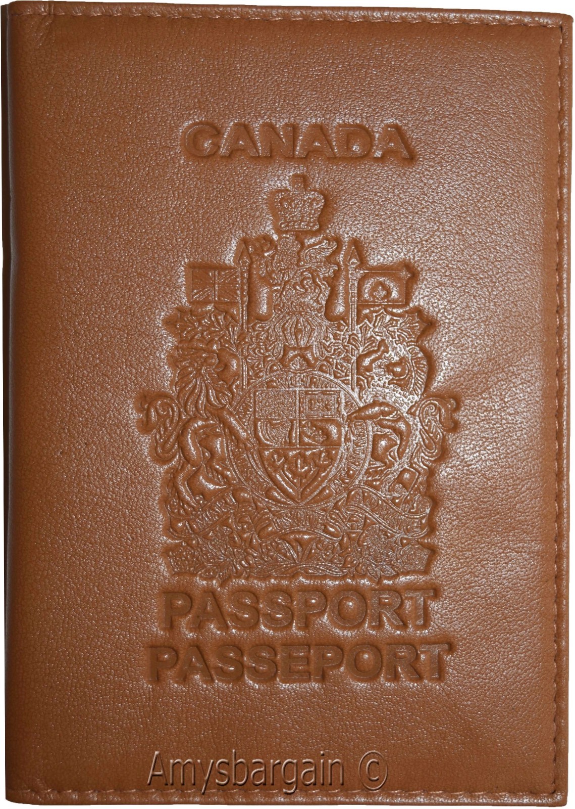 Lot of 2. New Canadian Leather passport cover. Wallet. Canada Passport case. BN - Image 3