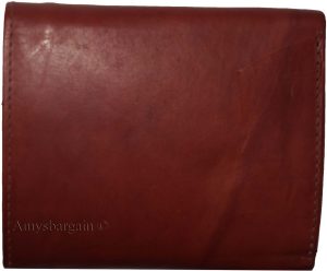 Lot of 2 New Men's Trifold Leather Wallet 3 ID center piece men's billfold new - Image 12