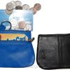 Lot of 2. Women's Leather Change Purse coin bag Women’s Wallet bag mini Pouch BN
