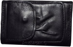 Lot of 3. Leather Key Chain; Zip Coin Case; Key Ring; key chain Leather 6 Rings - Image 10