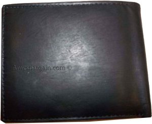 Lot of 3 New Man's slim leather bi-fold wallet 2 bill slot 1 ID Black wallet new - Image 8