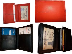 Lot of 3 women men's Leather Business Credit Card ID card Holder Sixty cards BN - Image 5
