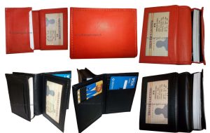 Lot of 3 women men's Leather Business Credit Card ID card Holder Sixty cards BN - Image 6