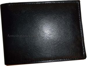 Lot of 4 Bifolsd Leather Man’s wallet 10 Card 3 bill slot 2 IDs change purse new - Image 10