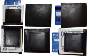 Lot of 4 Leather money Clip, Money holder, Black/Brown money clip card case bnwt - Image 7