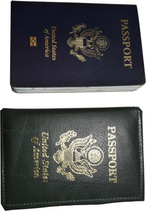 Lot of 4 New lambskin leather Passport cover. ID case credit card wallet BN - Image 6