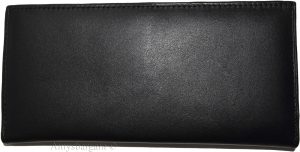 Lot of 4 Women/Men's Leather Checkbook Wallet Black Unbranded wallet card case - Image 5