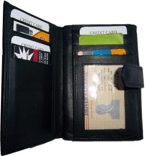 Lot of 4 Women’s Leather compact wallet, Ladies wallet, change purse, ID BR New - Image 9