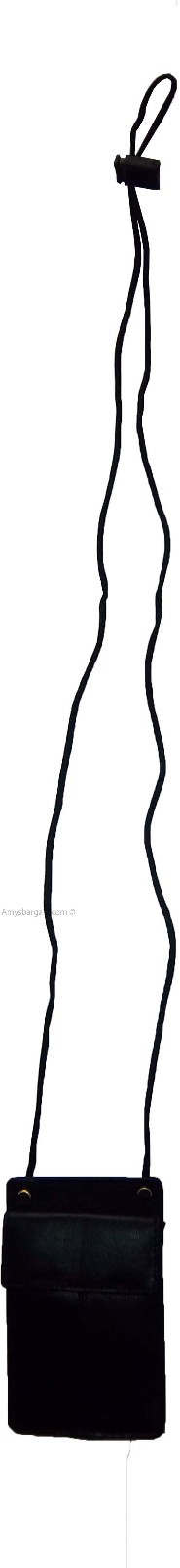 Lot of 6 New Neck string ID Case, Credit Card Case, Black Wallet pouch Money new - Image 9