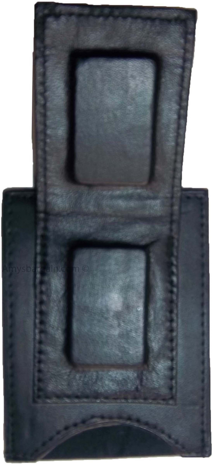Lot of 6 Unbranded leather money clips, Money clip credit card ID card space new - Image 7
