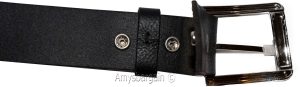 Men's Belt, 32-50" Solid Leather Belt. Men's Black Casual Leather belt, New belt - Image 10