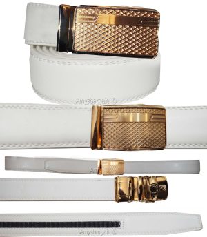 Men's Belt Auto-lock Type, dress belt easy adjust men's belt, track belt up 50" - Image 10