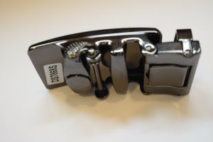 Men's Belt Buckle Auto sliding Self locking ratcheting track line buckle #68S - Image 7