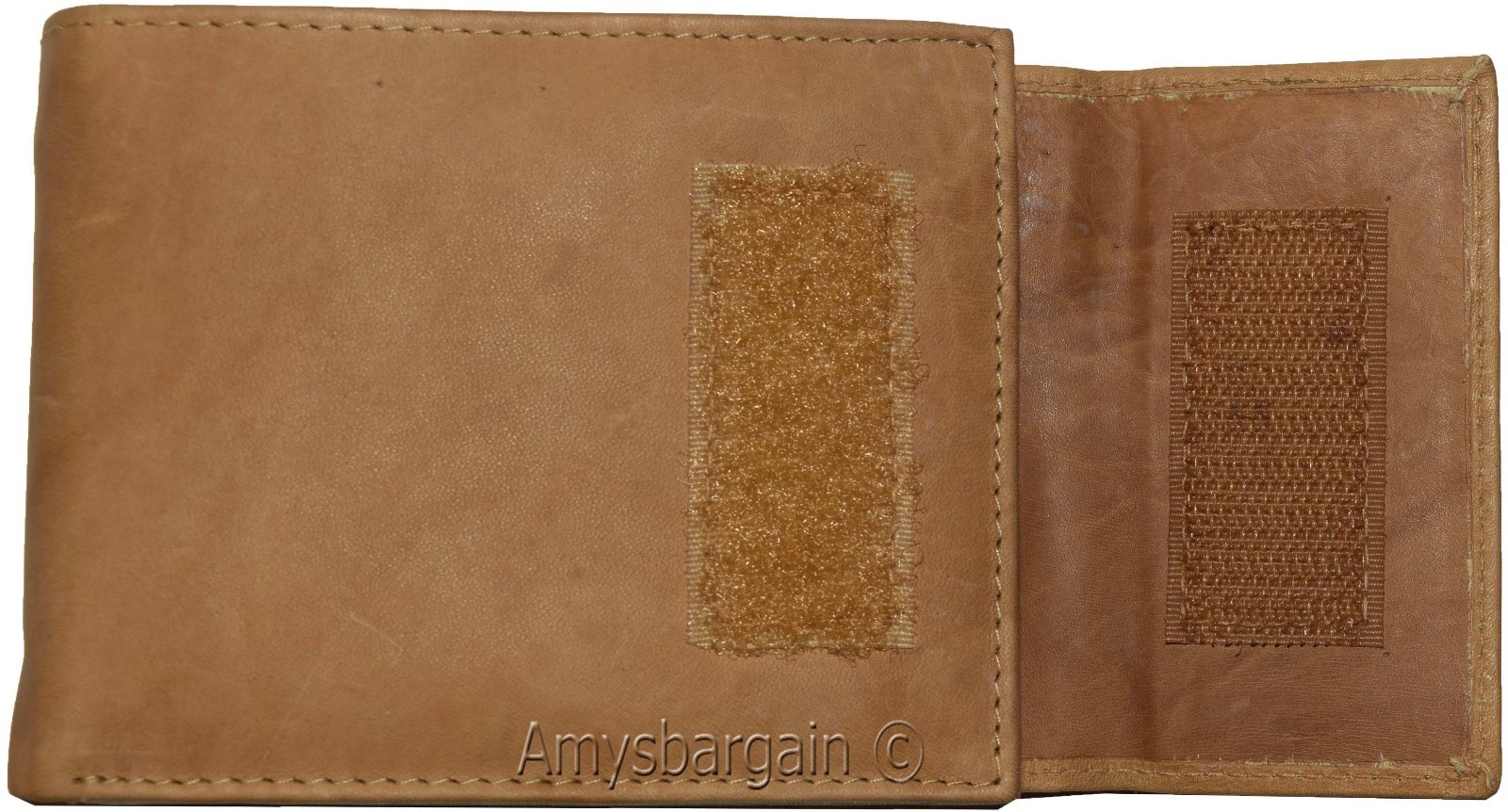Men's Bifold Leather Wallet, Genuine Leather Secure Billfold 2 IDs Men's Wallet - Image 13