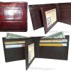 Men's Crocodile skin printed leather man's bi-fold wallet 9 card+ID BR New Style