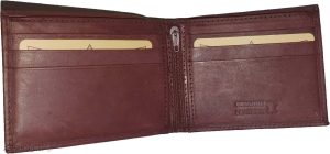 Men's Leather Wallet YL billfold pockets card slots genuine leather wallet new - Image 15