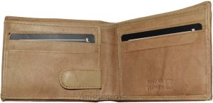 Men's Leather Wallet, leather men's Bifold wallet, flip side piece 9 card ID. BN - Image 7