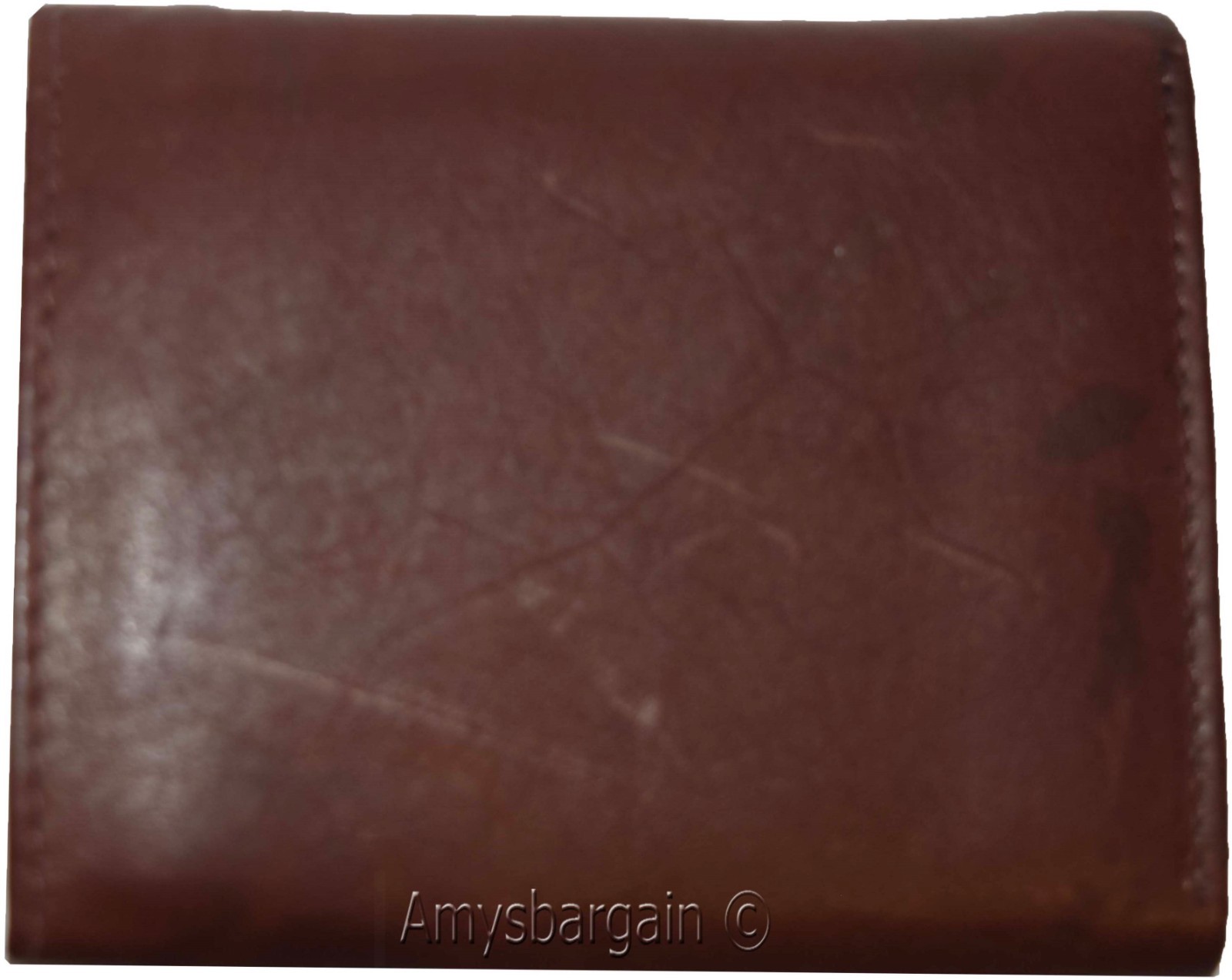 Men's Wallet,1 Center piece Trifold Men's ID 9 card 2 bill slots Trifold wallet - Image 9