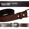 Men's belt size medium casual leather belt strap belt brown belt waist band