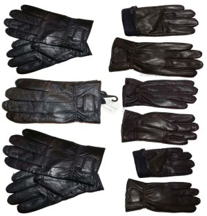 Men's gloves leather gloves real leather men's winter gloves lined warm gloves - Image 6