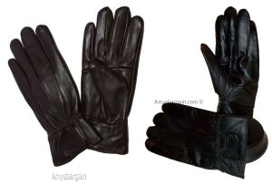 Men's gloves leather gloves real leather men's winter gloves lined warm gloves - Image 8