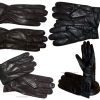 Men's gloves leather gloves real leather men's winter gloves lined warm gloves