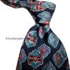 Men's silk tie Designer tie Made in USA neck wear new tie 100 percent Silk