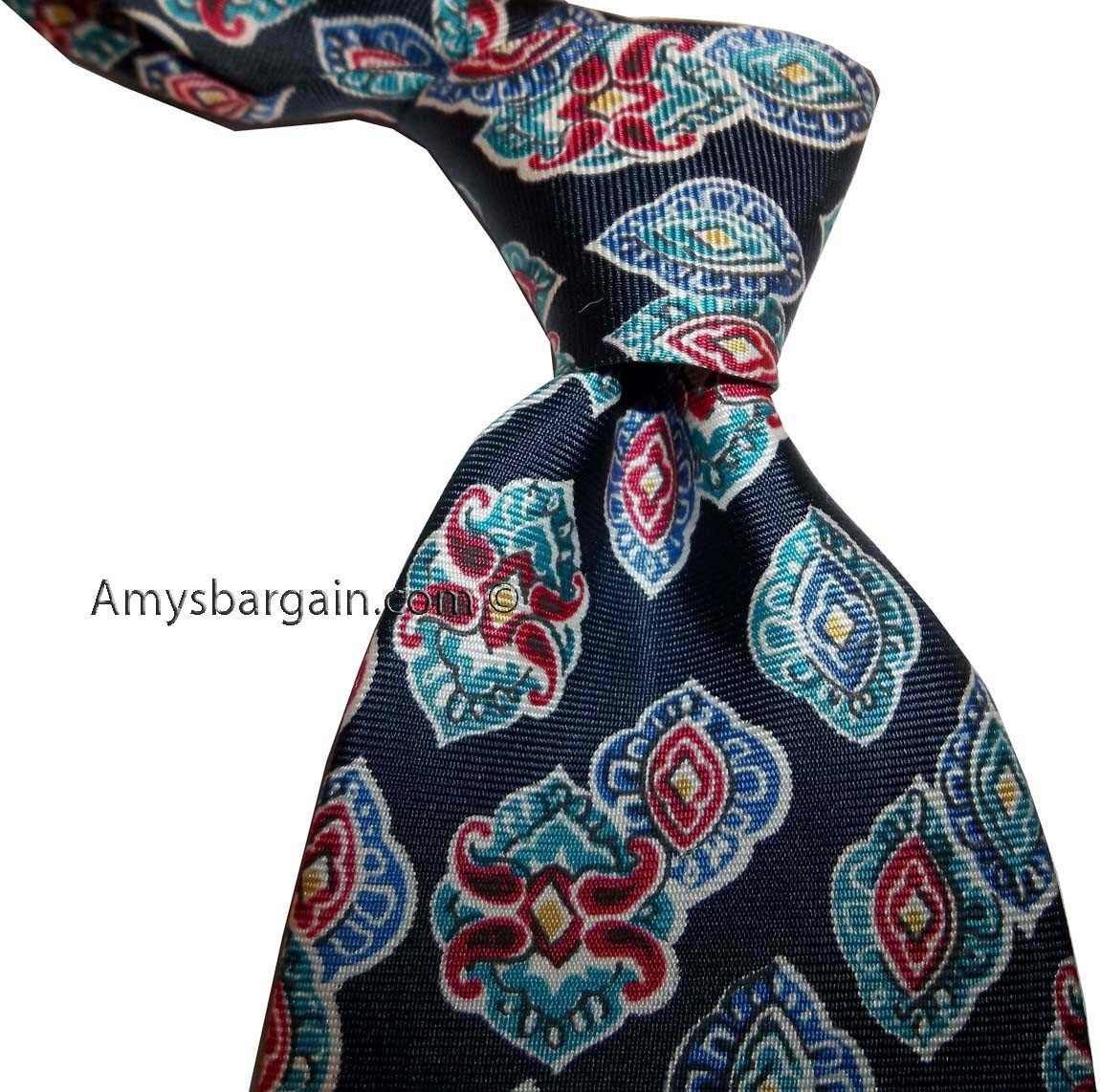Men's silk tie Designer tie Made in USA neck wear new tie 100 percent Silk