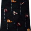 Men's tie Cutter and Buck Designer Silk Tie Neck wear Jacquard woven Made in USA