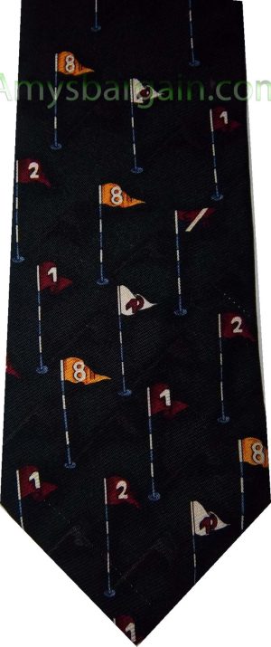 Men's tie Cutter and Buck Designer Silk Tie Neck wear Jacquard woven Made in USA - Image 12