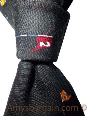 Men's tie Cutter and Buck Designer Silk Tie Neck wear Jacquard woven Made in USA - Image 7