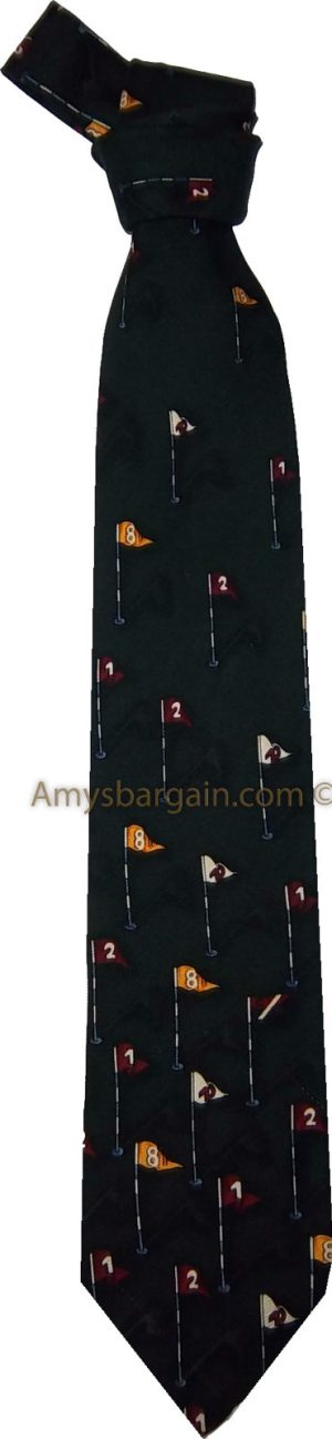 Men's tie Cutter and Buck Designer Silk Tie Neck wear Jacquard woven Made in USA - Image 10